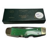 Moore Maker Model 5214UBLB Double Lock Green Bone