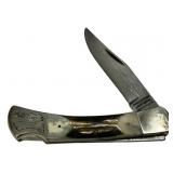 Parker 1985 1 of 5000 Damascus Single Blade Pocket
