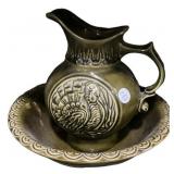1968 McCoy Pottery Pitcher and Bowl