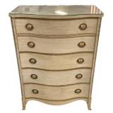French Provincial Chest of Drawers 48"h., 35"w.,