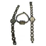 Three Ladies Fossil Watches