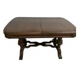 VTG Jacobean Style Mahogany Dining Table
