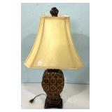 Resin Table Lamp 29"