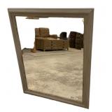40"h., 30"w Mirror with Painted