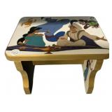 Aladdin and Jasmine Small Stool