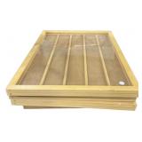 Four Trading Card Displays 33" x 25"