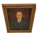 1946 Marie Hull Signed Painting Portrait Painting
