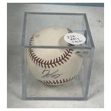 Signed George Sringer Baseball
