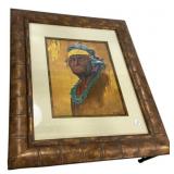 25"h., 21"w Signed Shogran 2003 Number Print