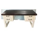 Modern Farm Style Writing Desk 30"h., 60"l, 26"