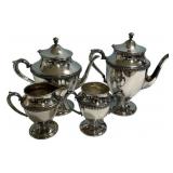 Keystoneware Silver Plate Service
