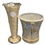 Art Glass Vase and Planter