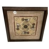 14" x 14" Daniel Smith Navajo Sandpainting