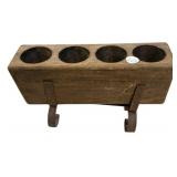 4 Slotted Sugar Mold 8", 13"w