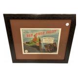 Gene Autry Red River Valley Framed 20"h., 23"w