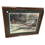 26"h., 32"w Signed Susan Minnk Colclaugh 178/195