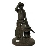 Michael Garman 1982 Drifter Statue 10"