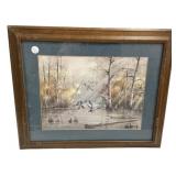 20"h., 23"w TC Duck Print