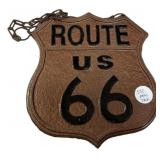 8" Route US 66 Metal