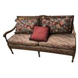 Regency Style Caned Sofa