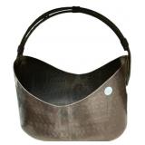 Hammered Brass Bucket 10"