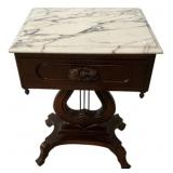 Victorian Mahogany Side Table 27"h. ,19"w