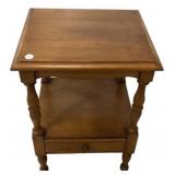 25"h., 18"w Late 20th Century Side Table