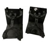 Wrought Horseshoe Cowboy bookends