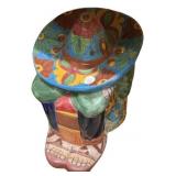 Talavera pottery statue Sleeping Panchito