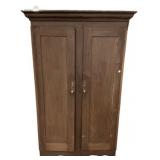Two Door Wardrobe 86"h., 49"w., 15"d