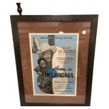 29"h., 23"w Home in Oklahoma Framed Matted