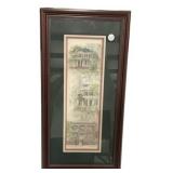 p. Gullett The Ladies of Savannah 3 D Framed 27"h