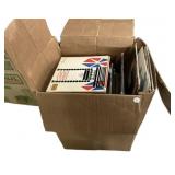 36" Box of Record Albums