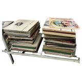 Two Stacks of Records