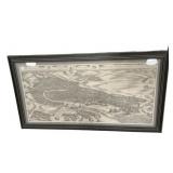 23"h., 41"w Venetie MD View of Venice Print