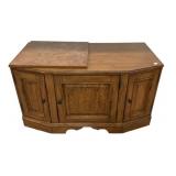 Modern Oak Media Tv Stand 24"h., 45"w., 25"d