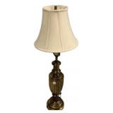 Mid Century Brass Urn Lamp 33"