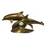 San Pacific Brass Dolphins 11"w