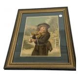 20"h., 16"w Replica chromolithograph print title