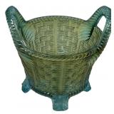 Northwood Aqua Bushel Basket 4 1/2"h