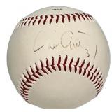 Eric Chavez Signed Baseball