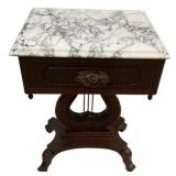 27"h., 19"w Mid Century Victorian Side Table