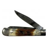 Parker Cut Seasons Greetings 1985 2 Blade Pocket K