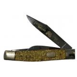 Frank Buster Twenty Dollar Gold Piece Pocket Knife