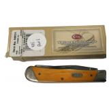 Case XX Utility Yellow 31048 CV Pocket Knife