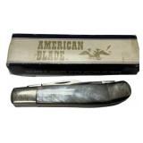 American Blade Cutlery No. 689-3 Pocket Knife