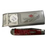 Case XX Dark Red Bone Standard Jig Trapper 6264 SS