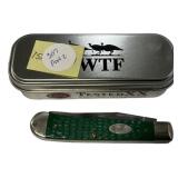 Case XX NWTF Trapper Green Pocket Knife