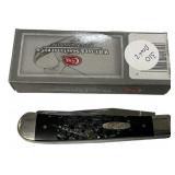 Case XX 6254 SS Trapper Rough Blk Pocket Knife