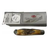 Case XX Bonestag Mini Trapper Pocket Knife